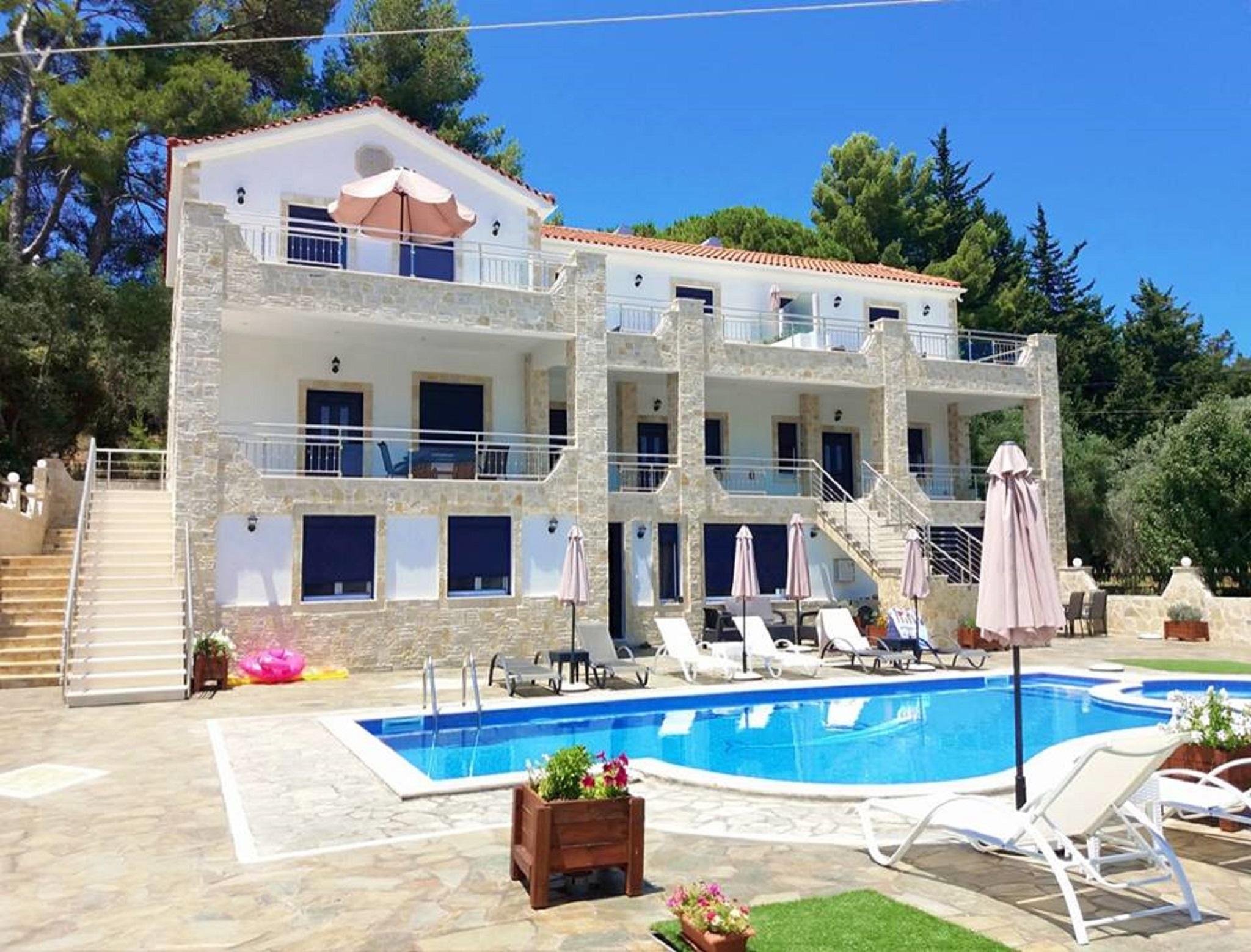 Diwani Luxury Villas Lixouri Bagian luar foto
